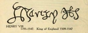 Henry-VIII-Signature