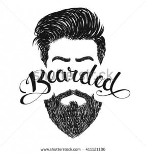 stock-vector-black-barbershop-logo-with-lettering-word-bearded-and-hand-drawn-haircuts-and-beard-isolated-411121186